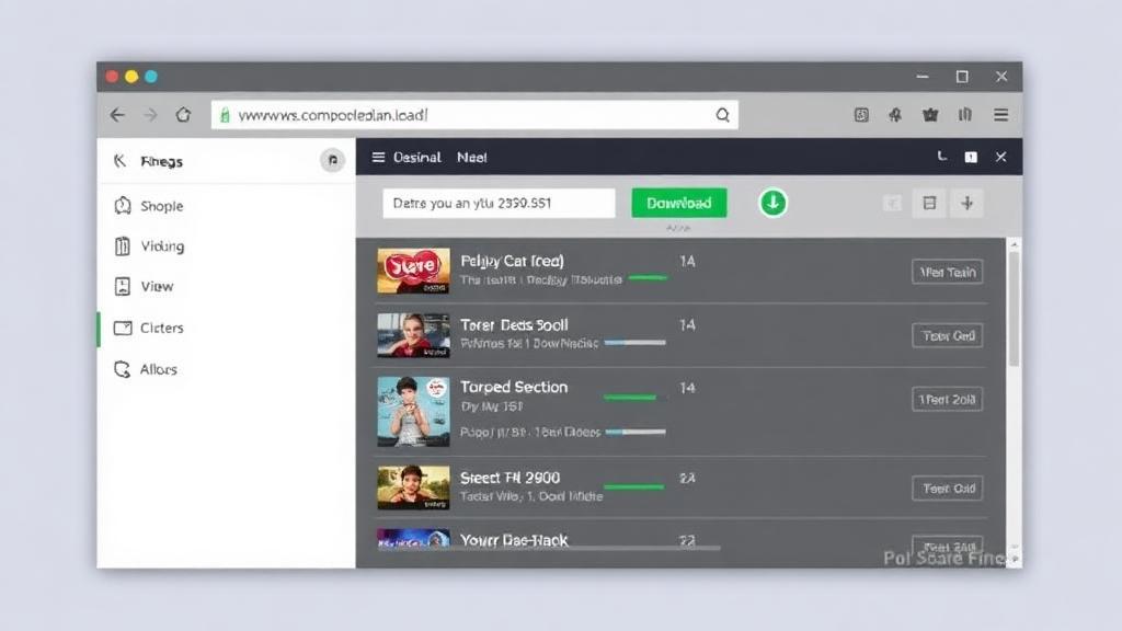 Náhled programu ODownloader (Open Video Downloader)