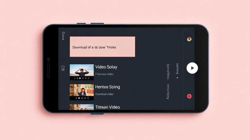 Náhled programu YTDLnis (Android)