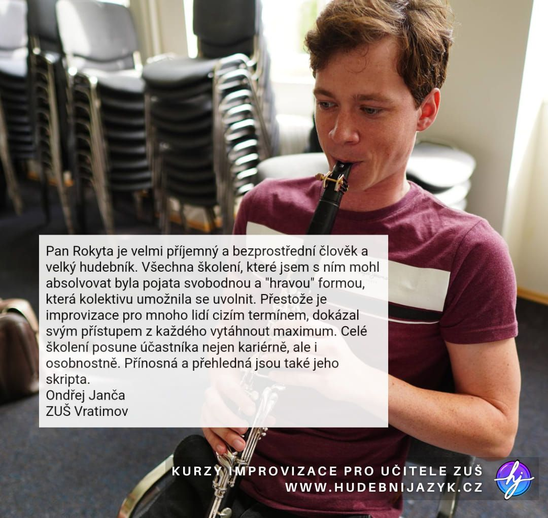 Ohlas účastníka kurzu – Ondřej Janča, ZUŠ Vratimov